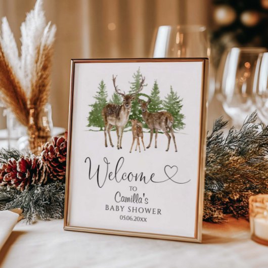 Baby Het is het Koude Onthaal van het Baby shower Poster