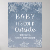 Baby Het is het Welkomstteken van het Baby shower  Poster (Voorkant)