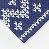 Baby, het is Kold Outside Sweater Knit Blanket Fleece Deken (Hoek)