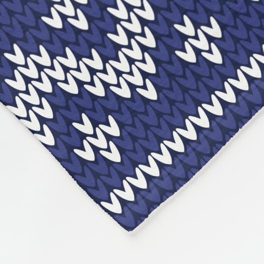 Baby, het is Kold Outside Sweater Knit Blanket Fleece Deken (Hoek)