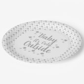 Baby Het is koud Bord voor extern papier (Gekanteld)