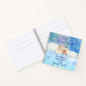 Baby Het is Koud Buiten Arctic Animals Baby shower Notitieboek (Binnen)