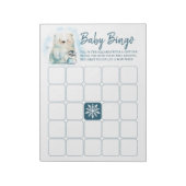 Baby Het is koud buiten Baby Bingo Notitieblok (Linkerzijde)
