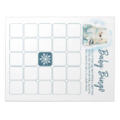 Baby Het is koud buiten Baby Bingo Notitieblok (Voorkant)