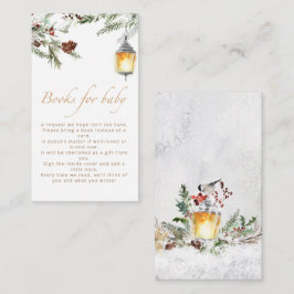 Baby het is koud buiten baby shower boeken voor ba informatiekaartje