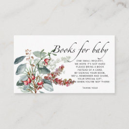 Baby het is koud buiten baby shower boeken voor ba informatiekaartje