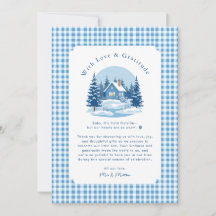 Baby Het is koud buiten Baby shower Dank je