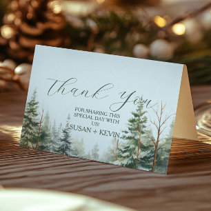 Baby Het is koud buiten Baby shower dank u kaart