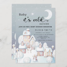 Baby het is koud buiten baby shower informatie