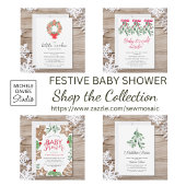 Baby Het is koud buiten Baby shower Kaart