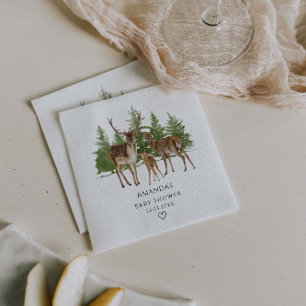 Baby Het is koud buiten Baby shower Servet