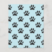 Baby het is koud buiten Beer | Baby shower Flyer (Achterkant)