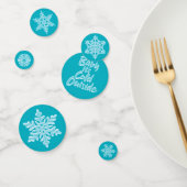 Baby Het is koud buiten bevroren kerstsnowflakes Confetti (Groep)