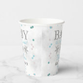 Baby Het is koud buiten Boys Winter Baby shower Papieren Bekers (Rechts)
