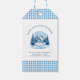 Baby Het is koud buiten cadeau Label Cadeaulabel