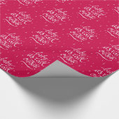 Baby Het is Koud buiten Cadeaupapier (Hoek)