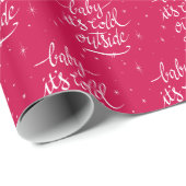 Baby Het is Koud buiten Cadeaupapier (Rol Hoek)
