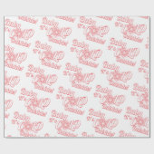 Baby het is koud buiten cadeaupapier (Vlak)