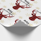 Baby het is koud buiten cadeaupapier (Hoek)