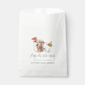 Baby Het is koud buiten Cozy Winter Baby shower Bedankzakje (Voorkant)