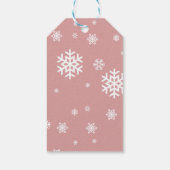 Baby Het is koud buiten Dank u Label Cadeaulabel (Achterkant)