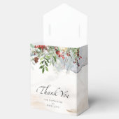 Baby het is koud buiten dankzij de gunstige doos bedankdoosjes (Geopend)