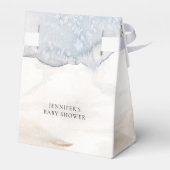 Baby het is koud buiten dankzij de gunstige doos bedankdoosjes (Achterkant)