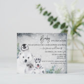 Baby Het is koud buiten de Arctic Animal Shower Wi (Staand voorkant)