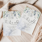 Baby het is koud buiten de baby shower uitnodiging