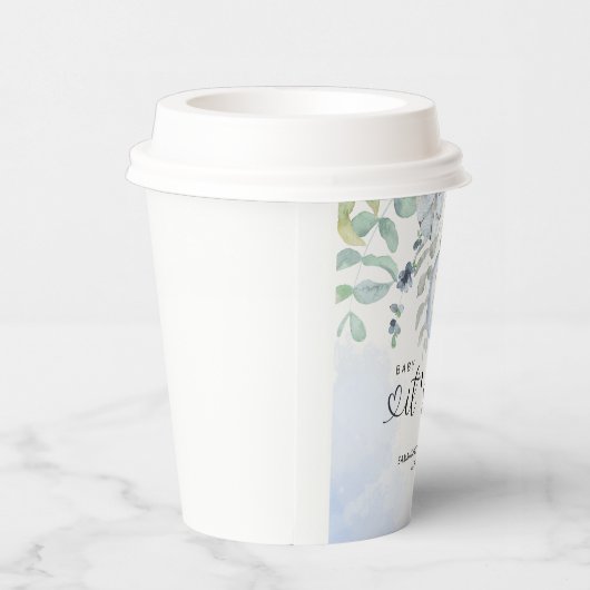 Baby het is koud buiten de baby shower uitnodiging papieren bekers (Rechts)