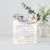 Baby het is koud buiten de lijst met baby showers  (Staand voorkant)