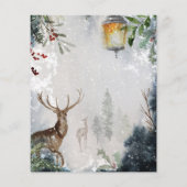 Baby het is koud buiten de lijst met baby showers  (Achterkant)