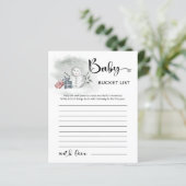 Baby het is koud buiten de lijst met baby showers  (Staand voorkant)