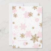 Baby Het is koud buiten, de uitnodiging van de Mei (Achterkant)