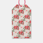 Baby Het is koud buiten de winter Baby shower guns Cadeaulabel (Achterkant)