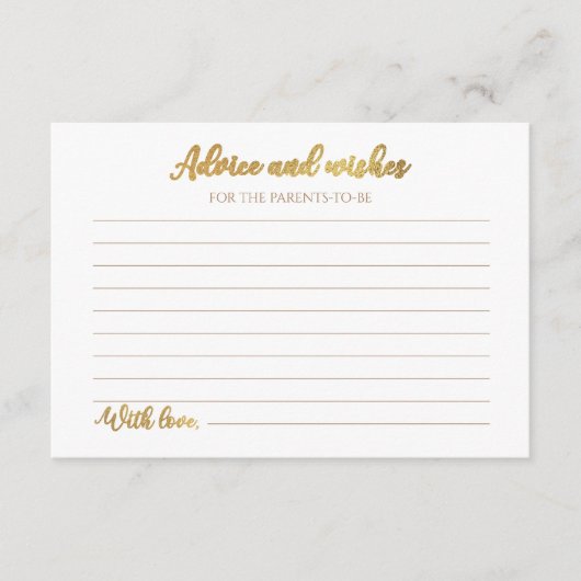 Baby het is koud buiten Deer Advies Baby shower Informatiekaartje (Voorkant)