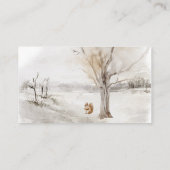 Baby het is koud buiten Display Shower Baby shower Informatiekaartje (Achterkant)