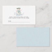 Baby Het is koud buiten douche luier loterij ticke Plaatskaartje (Voorkant / Achterkant)