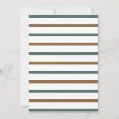 Baby het is Koud Buiten, Evergreen Tree Baby showe Kaart (Achterkant)