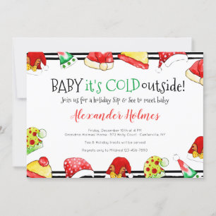 Baby Het is koud buiten feestdag. Zie Kaart