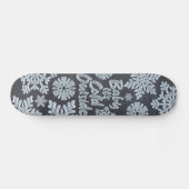 Baby Het is koud buiten Frozen Black Chalkboard Persoonlijk Skateboard (Horizontaal)