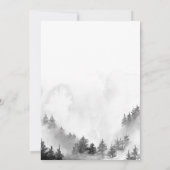 Baby Het is koud buiten Genderneutraal Baby shower Kaart (Achterkant)