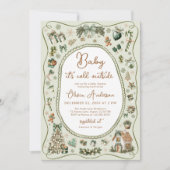 Baby het is koud buiten genderneutraal Baby shower Kaart (Voorkant)