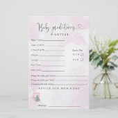 Baby Het is koud buiten Girl Winter Baby shower (Staand voorkant)