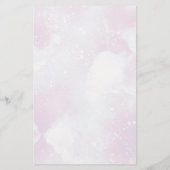 Baby Het is koud buiten Girl Winter Baby shower (Achterkant)