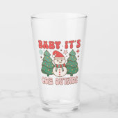 Baby het is koud buiten glas (Voorkant)