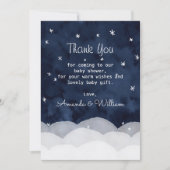 Baby Het is koud buiten grillig dank je Bedankkaart (Voorkant)