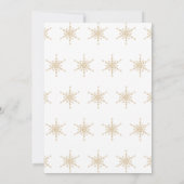 Baby Het is koud buiten handgetekende grijs Baby s Kaart (Achterkant)