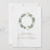 Baby Het is koud buiten het Baby shower Kaart (Achterkant)