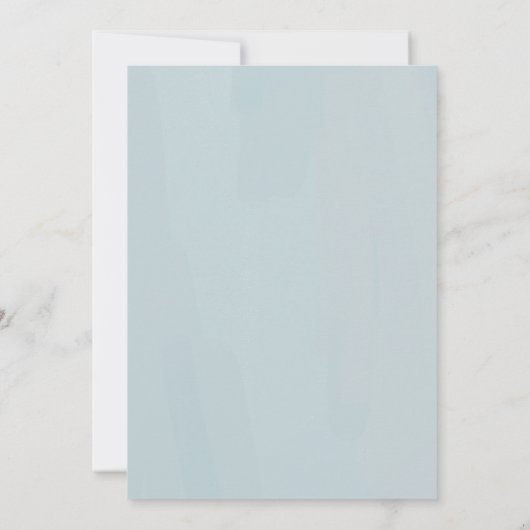 Baby Het is koud buiten het Baby shower van de ker Kaart (Achterkant)